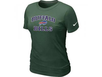 Women Buffalo Bills Heart & Soul D.Green T-Shirt