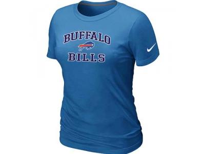 Women Buffalo Bills Heart & Soul L.blue T-Shirt