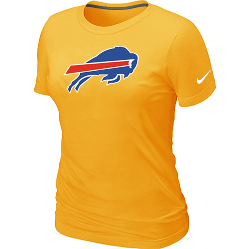 Women Buffalo Bills Yellow T-Shirts