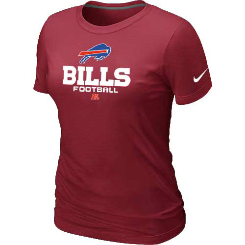 Women Buffalo Bills red T-Shirt Women Buffalo Bills red T-Shirt