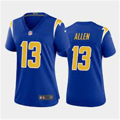 Women Chargers 13 Keenan Allen Royal New Vapor Untouchable Limited Jersey