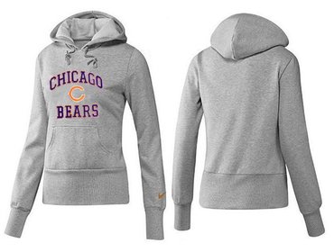 Women Chicago Bears Logo Pullover Hoodie-- (16) Women Chicago Bears Logo Pullover Hoodie-- (16)