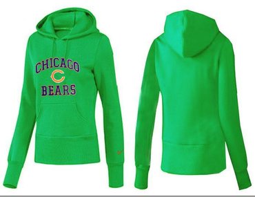 Women Chicago Bears Logo Pullover Hoodie-- (17) Women Chicago Bears Logo Pullover Hoodie-- (17)