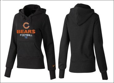 Women Chicago Bears Logo Pullover Hoodie-- (23) Women Chicago Bears Logo Pullover Hoodie-- (23)