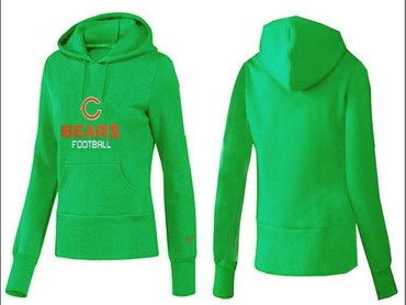 Women Chicago Bears Logo Pullover Hoodie-- (34) Women Chicago Bears Logo Pullover Hoodie-- (34)