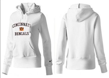 Women Cincinnati Bengals Logo Pullover Hoodie-- (10) Women Cincinnati Bengals Logo Pullover Hoodie-- (10)
