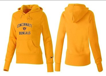 Women Cincinnati Bengals Logo Pullover Hoodie-- (14) Women Cincinnati Bengals Logo Pullover Hoodie-- (14)