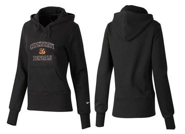 Women Cincinnati Bengals Logo Pullover Hoodie-- (18) Women Cincinnati Bengals Logo Pullover Hoodie-- (18)