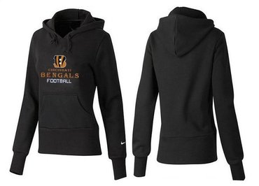 Women Cincinnati Bengals Logo Pullover Hoodie-- (36) Women Cincinnati Bengals Logo Pullover Hoodie-- (36)