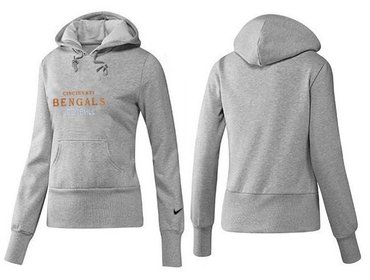 Women Cincinnati Bengals Logo Pullover Hoodie-- (45) Women Cincinnati Bengals Logo Pullover Hoodie-- (45)