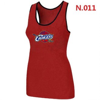 Women Cleveland Cavaliers Big & Tall Primary Logo Red Tank Top