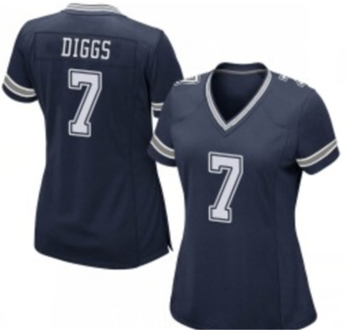 Women Cowboys #7 Trevon Diggs Blue Vapor Limited Jersey Women Cowboys #7 Trevon Diggs Blue Vapor Limited Jersey