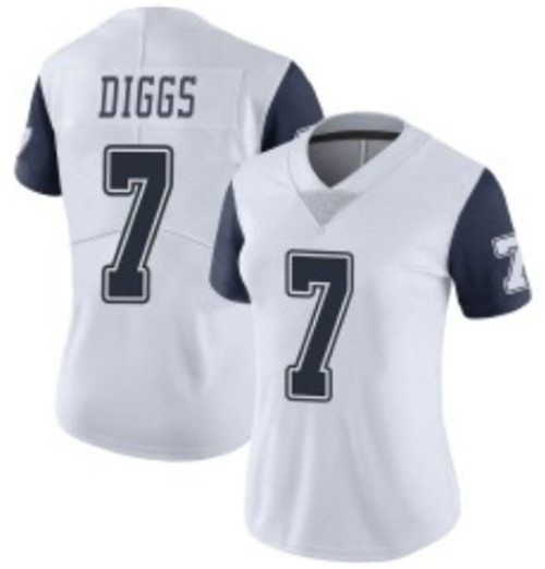 Women Cowboys #7 Trevon Diggs Color Rush Vapor Jersey Women Cowboys #7 Trevon Diggs Color Rush Vapor Jersey