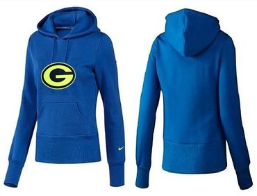Women Green Bay Packers Logo Pullover Hoodie-- (41) Women Green Bay Packers Logo Pullover Hoodie-- (41)