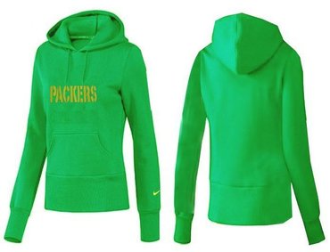 Women Green Bay Packers Logo Pullover Hoodie-- (57) Women Green Bay Packers Logo Pullover Hoodie-- (57)