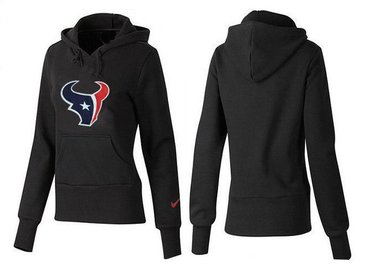 Women Houston Texans Logo Pullover Hoodie-- (2) Women Houston Texans Logo Pullover Hoodie-- (2)