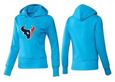Women Houston Texans Logo Pullover Hoodie-- (3) Women Houston Texans Logo Pullover Hoodie-- (3)