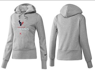 Women Houston Texans Logo Pullover Hoodie-- (31)
