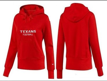 Women Houston Texans Logo Pullover Hoodie-- (43)