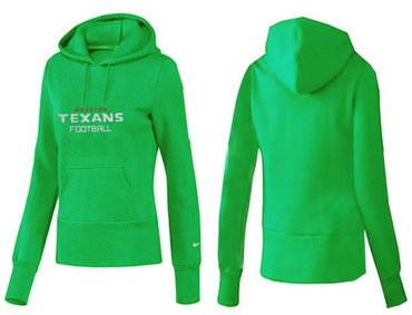 Women Houston Texans Logo Pullover Hoodie-- (47)
