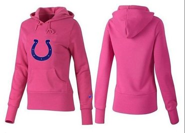 Women Indianapolis Colts Logo Pullover Hoodie-- (7)