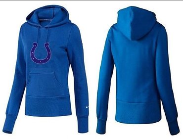 Women Indianapolis Colts Logo Pullover Hoodie-- (9)