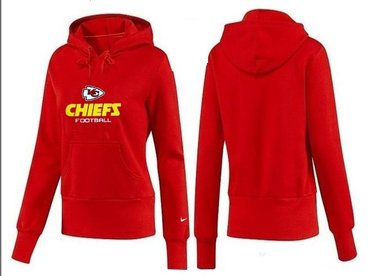 Women Kansas City Chiefs Logo Pullover Hoodie-- (16) Women Kansas City Chiefs Logo Pullover Hoodie-- (16)