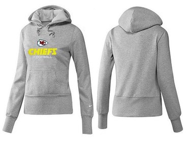 Women Kansas City Chiefs Logo Pullover Hoodie-- (22) Women Kansas City Chiefs Logo Pullover Hoodie-- (22)