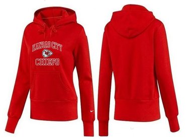 Women Kansas City Chiefs Logo Pullover Hoodie-- (3) Women Kansas City Chiefs Logo Pullover Hoodie-- (3)
