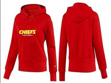 Women Kansas City Chiefs Logo Pullover Hoodie-- (32) Women Kansas City Chiefs Logo Pullover Hoodie-- (32)