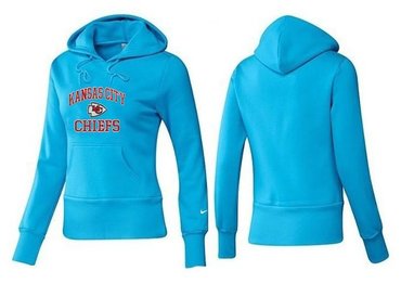 Women Kansas City Chiefs Logo Pullover Hoodie-- (4) Women Kansas City Chiefs Logo Pullover Hoodie-- (4)