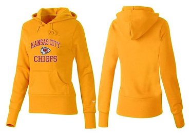 Women Kansas City Chiefs Logo Pullover Hoodie-- (5) Women Kansas City Chiefs Logo Pullover Hoodie-- (5)