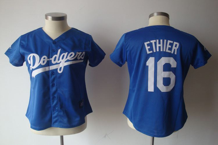 Women Los Angeles Dodgers 16 Andre Either Royal Blue Jerseys