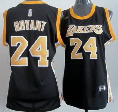 Women Los Angeles Lakers 24 Kobe Bryant Black Yellow Number Revolution 30 Swingman Jerseys Women Los Angeles Lakers 24 Kobe Bryant Black Yellow Number Revolution 30 Swingman Jerseys