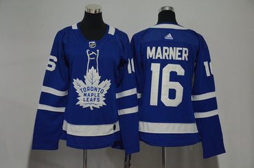 Women Maple Leafs 16 Mitch Marner Blue Adidas Jersey Women Maple Leafs 16 Mitch Marner Blue Adidas Jersey