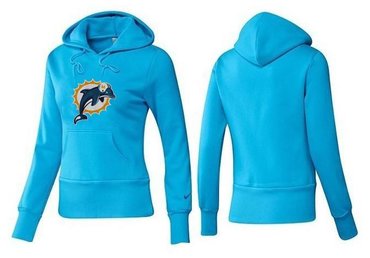 Women Miami Dolphins Logo Pullover Hoodie-- (4) Women Miami Dolphins Logo Pullover Hoodie-- (4)