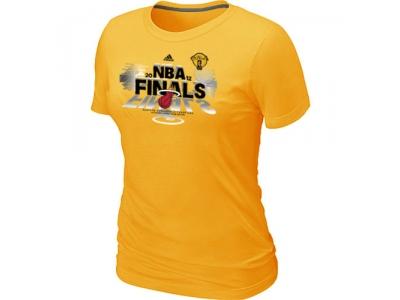 Women Miami Heat adidas 2012 Eastern Conference Champions Yellow T-Shirt Women Miami Heat adidas 2012 Eastern Conference Champions Yellow T-Shirt
