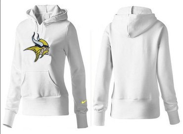 Women Minnesota Vikings Logo Pullover Hoodie Women Minnesota Vikings Logo Pullover Hoodie