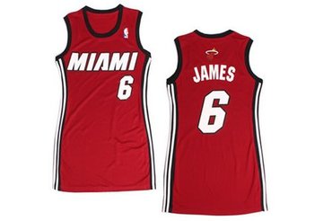 Women NBA Heat #6 LeBron James Red Stitched NBA Jersey Women NBA Heat #6 LeBron James Red Stitched NBA Jersey