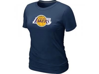 Women NBA Los Angeles Lakers Big & Tall Primary Logo D.Blue T-Shirt Women NBA Los Angeles Lakers Big & Tall Primary Logo D.Blue T-Shirt