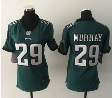 Women NEW Eagles #29 DeMarco Murray Midnight Green Team Color Stitched NFL jersey