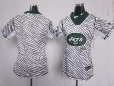 Women NEW New York Jets Blank FEM FAN Zebra NEW NFL Jerseys