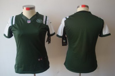 Women NEW New York Jets Blank Green Jerseys