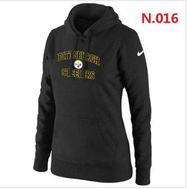 Women NEW Pittsburgh Steelers Heart & Soul Pullover Hoodie Black Women NEW Pittsburgh Steelers Heart & Soul Pullover Hoodie Black