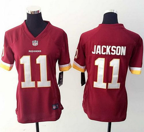Women NEW Washington Redskins #11 DeSean Jackson Burgundy Red Team Color Stitched NFL Elite Jersey