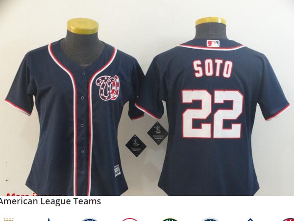 Women Nationals 22 Juan Soto Black Women Cool Base Jersey Women Nationals 22 Juan Soto Black Women Cool Base Jersey
