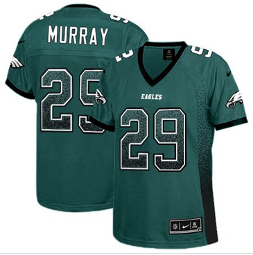 Women New Eagles #29 DeMarco Murray Midnight Green Team Color Stitched NFL