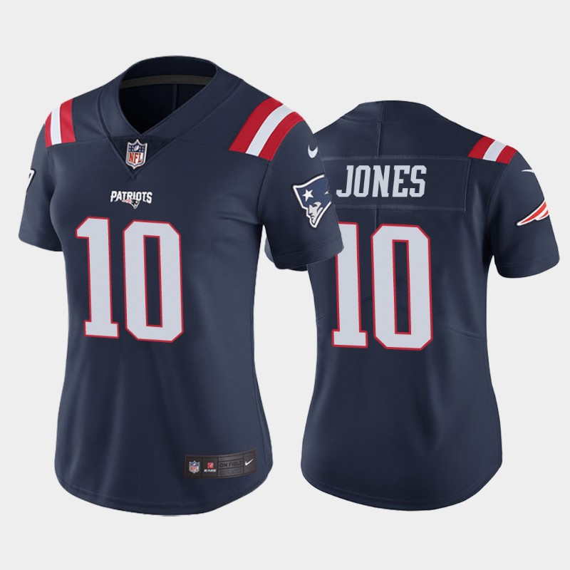 Women New England Patriots #10 Mac Jones Navy 2021 Jersey Women New England Patriots #10 Mac Jones Navy 2021 Jersey