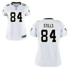 Women New New Orleans Saints 84 Kenny Stills white Jerseys