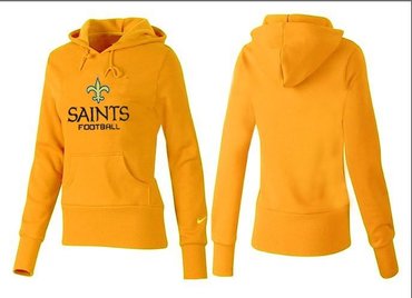 Women New Orleans Saints Logo Pullover Hoodie-- (30) Women New Orleans Saints Logo Pullover Hoodie-- (30)